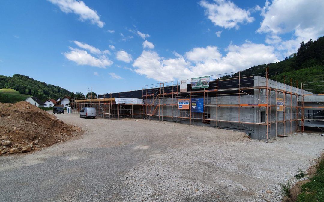 Neubau eines REWE-Lebensmittelmarktes in Glottertal