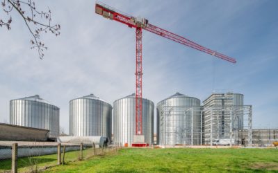 Neubau einer Düngerlagerhalle und Siloanlage in Frohburg